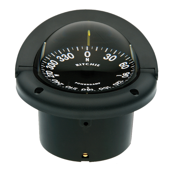 Ritchie HF-742 Helmsman Compass - Flush Mount - Black HF-742